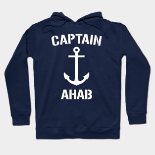 Nautical Captain Ahab Personalized Boat Anchor Hoodie